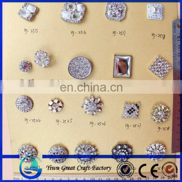 heart Cheap factory China bulk rhinestone brooch pearl brooch rhinestone button
