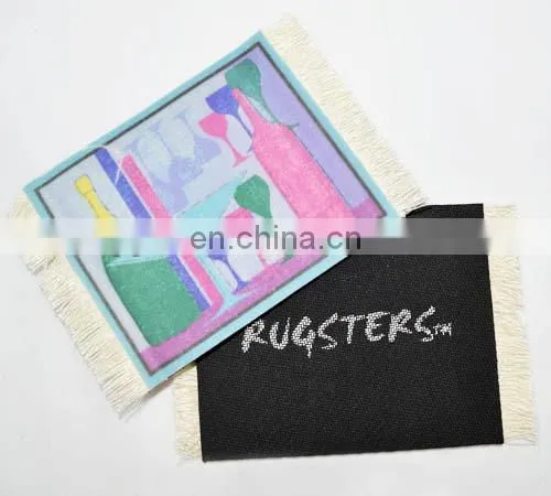 custom best rug cup coaster design