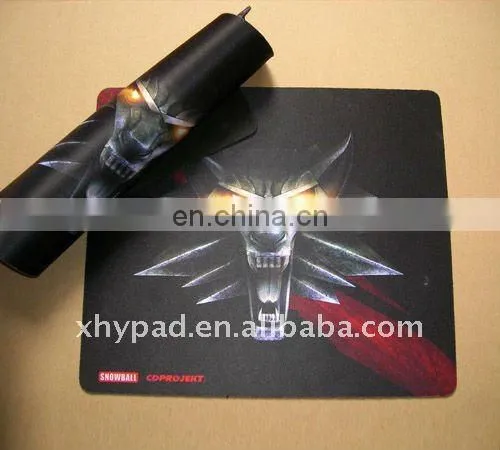 large custom printed neoprene gaming mousepads