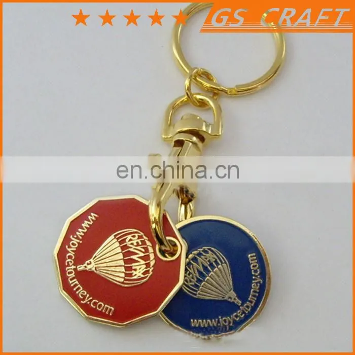 customized cart coin/trolly coin/token coin