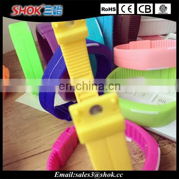2015 new products alibaba resistant Sports Bracelet touch screen led watch