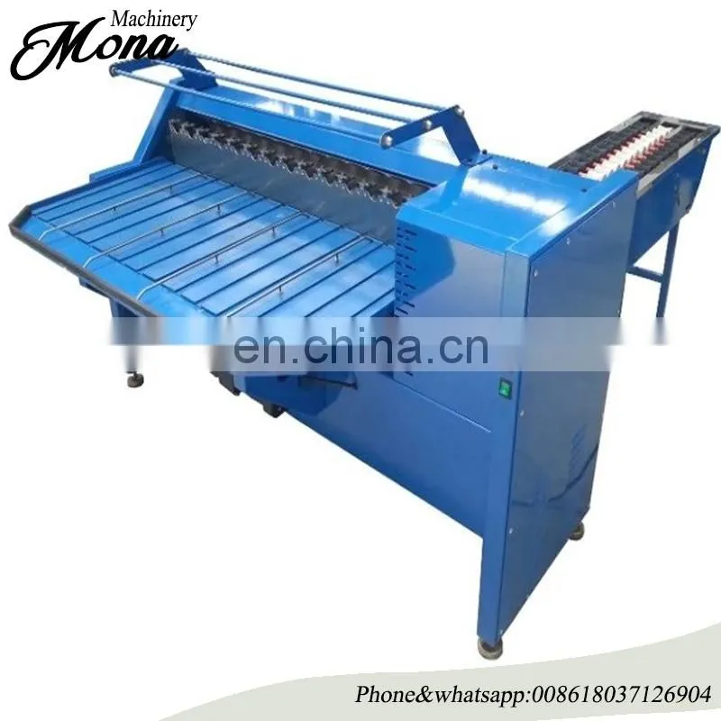 Stainless steel duck egg grading machine / duck egg sorter /duck egg grader
