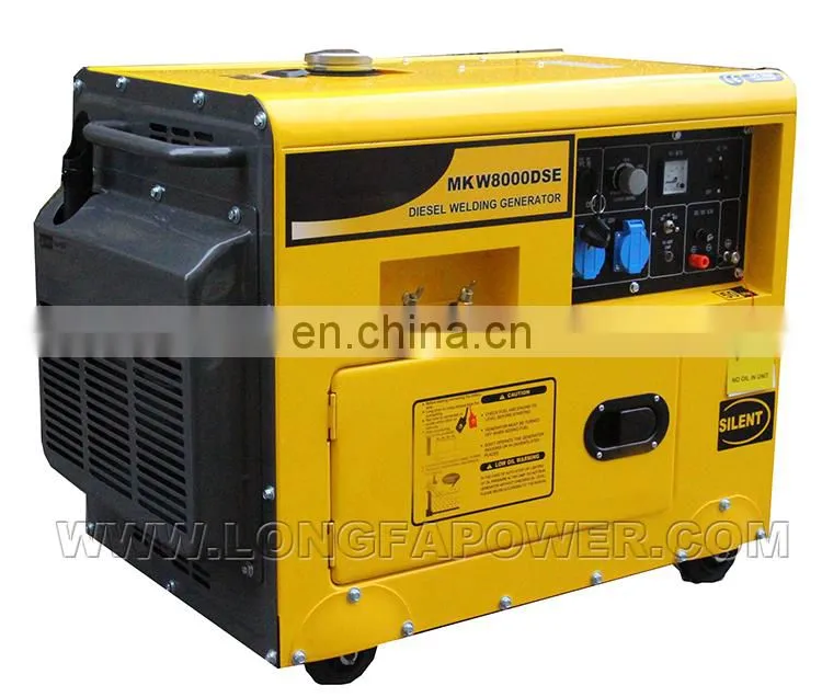5kw 7kw 200 300 amp portable united power honda diesel welding welder generator price