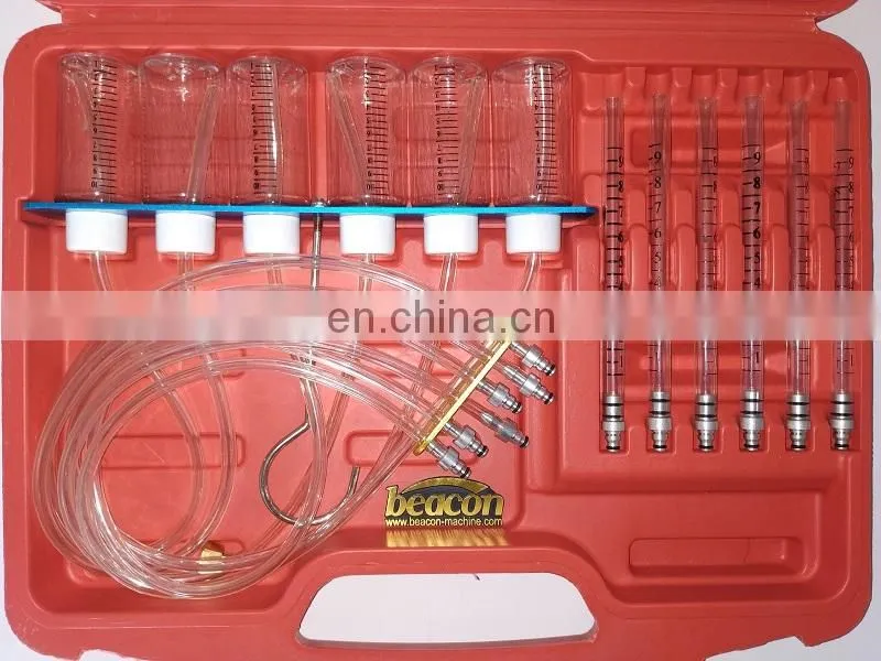 Oil return test backflow test diesel common rail injector repair tool