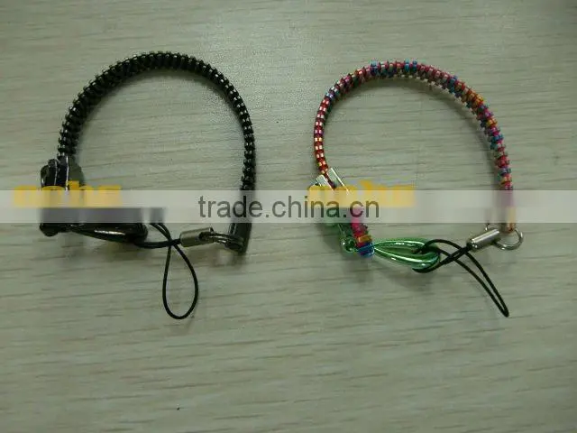 High Quality Y Teeth No.5 Fashion Bracelet metal Zipper