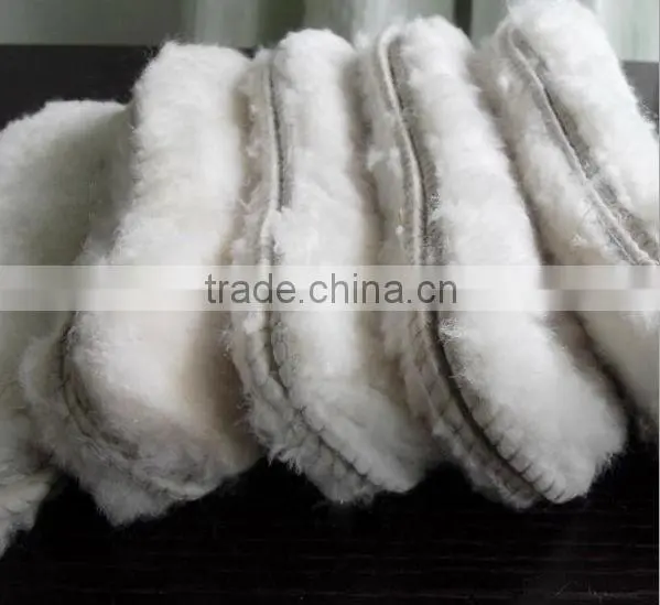 Electric shoe insole/ Soft sheepskin insoles wholesale