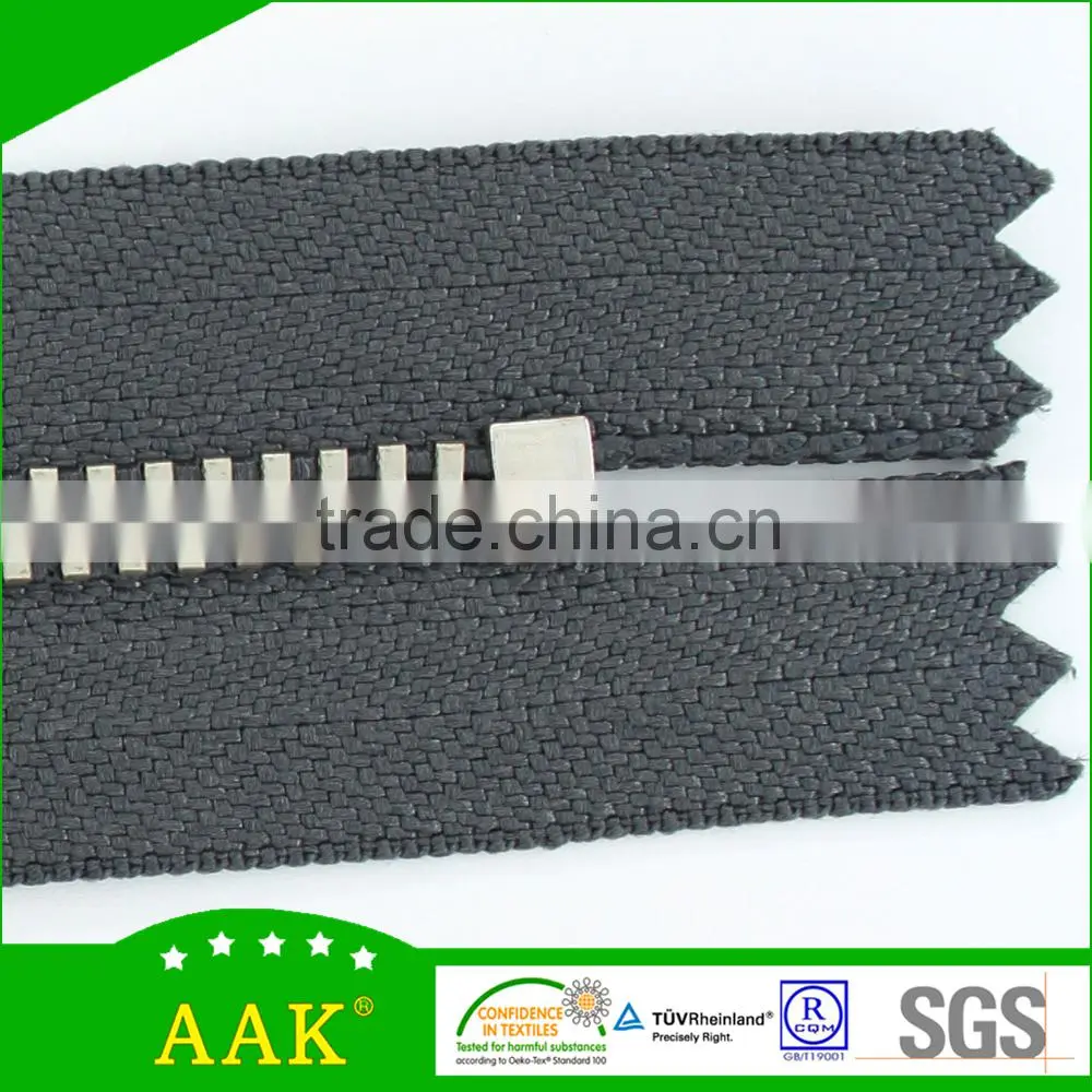4yg zipper of Cupronickel y teeth close end with 4YG slider