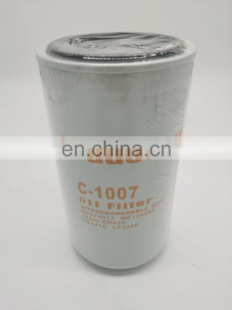 hot selling excavator parts oil filter pot ME074013, ME130968 15201-EP025, KS141C, LF3586