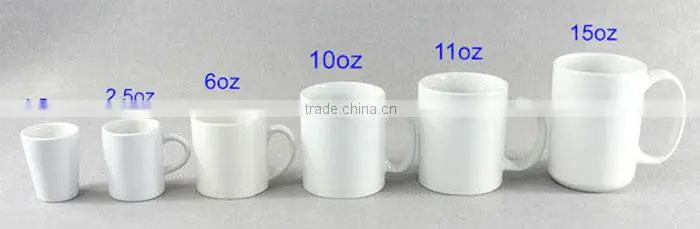 Colorking Top Quality Top Sale Worldwide Popular Sublimation Ceramic Coffee Mug (M001-2)