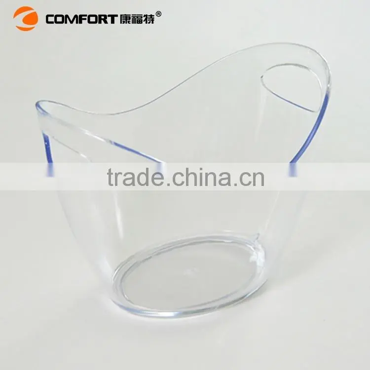 Plastic ice stick bottle boat-shape ice cooler