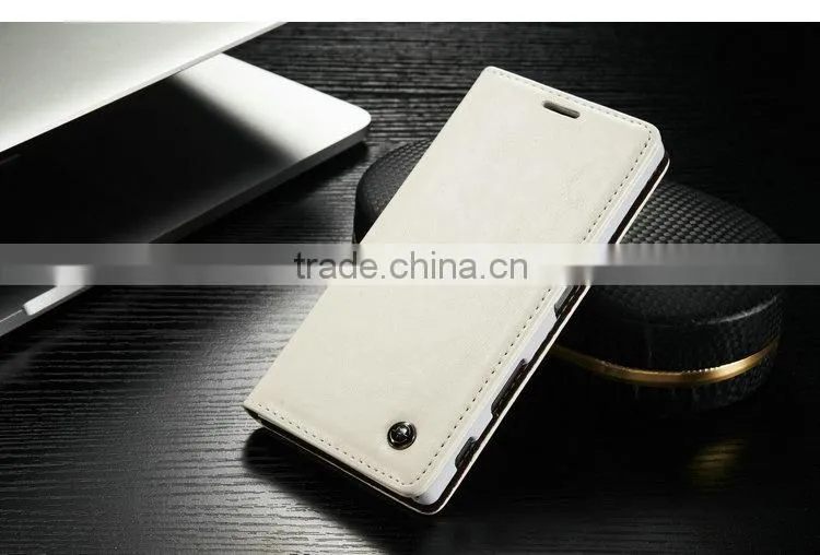Bulk Buy Form China Leather Flip Case For Sony Xperia Z5, Cell Phone Case for Sony Xperia Z5