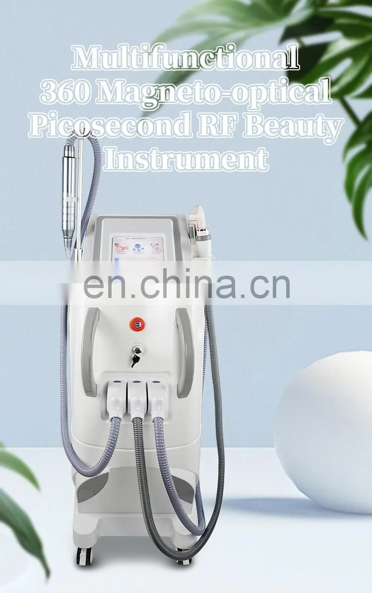 360 magneto-optical OPT SHR fast hair removal device picosecond laser eyebrow washing IPL rejuvenation beauty Instrument