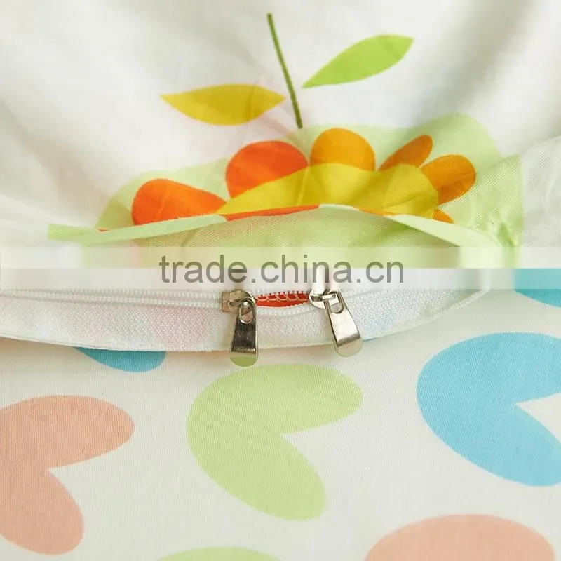 2016 chinese factory price high quality bedding set cotton cartoon bed sheet set