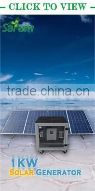 New Generation 1.5KW Complete Off Grid Mobile Solar Power System