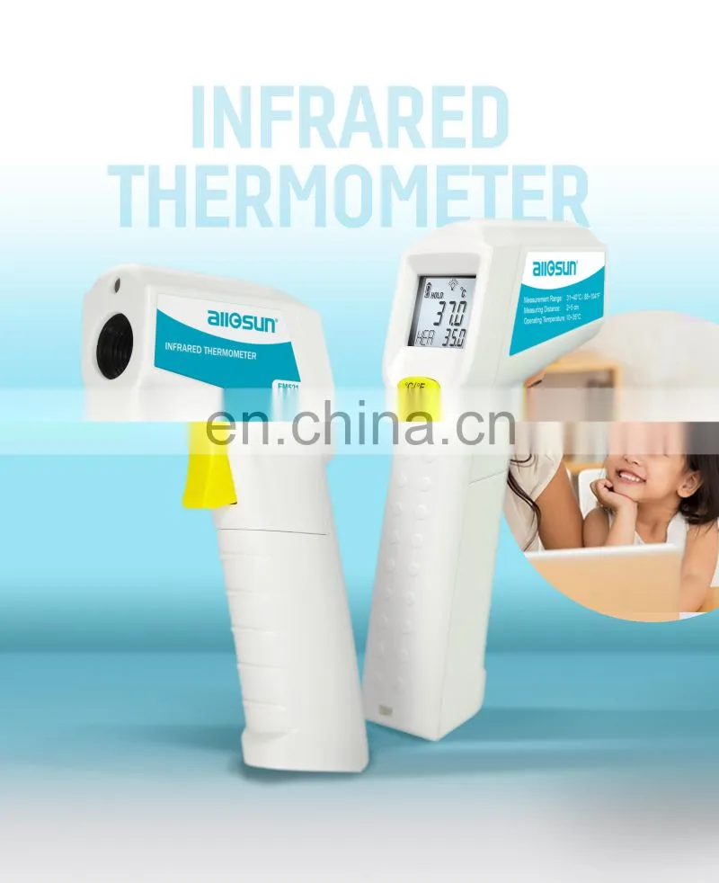 All-sun Thermometer for industry Infrared Digital Non-contact IR Infrared Laser Thermometer LCD Display
