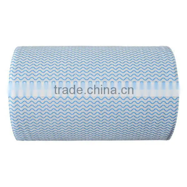 Perforated Viscose Polyester Nonwoven Fabric Roll for Household Cleaning