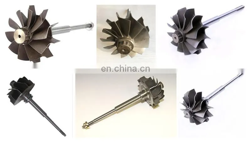 K18 material g35 jet engine rc turbocharger turbine wheel