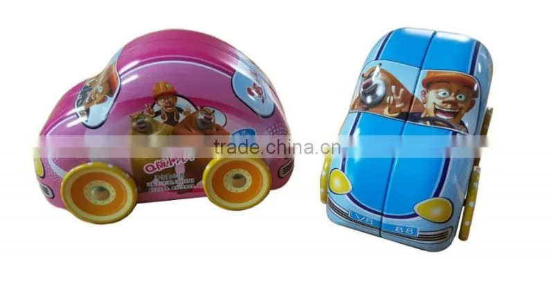 Car-shape smaill gift tin box