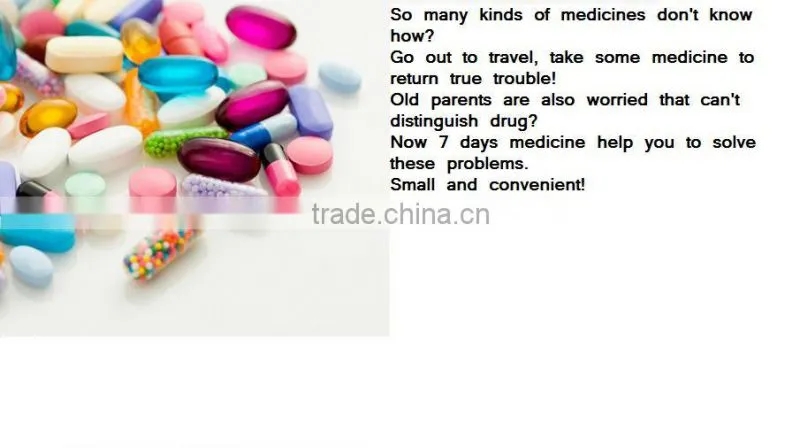 plastic gift pill cutter box and case with blade