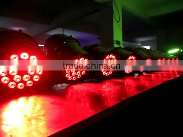 18pcs RGB 3 in 1 Led Par Light Led Par64 Stage DJ Lighting Led Par64 Light