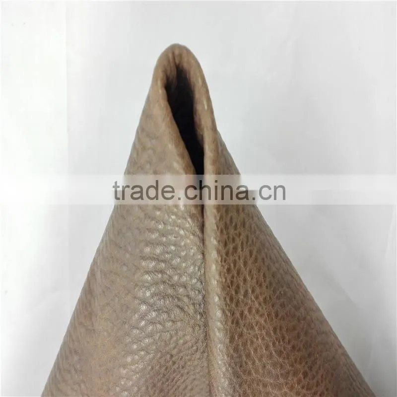 genuien cow leather manfacturer for mens slipper leather