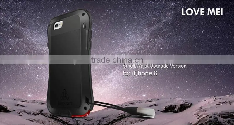 LOVE MEI Waterproof Dustproof Drop-proof Case Cover For Iphone and Samsung