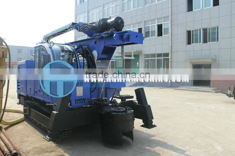 High-praised rig!Durable!Easy to operate!hydraulic system! HF300Y crawler type civil engineering drilling rig