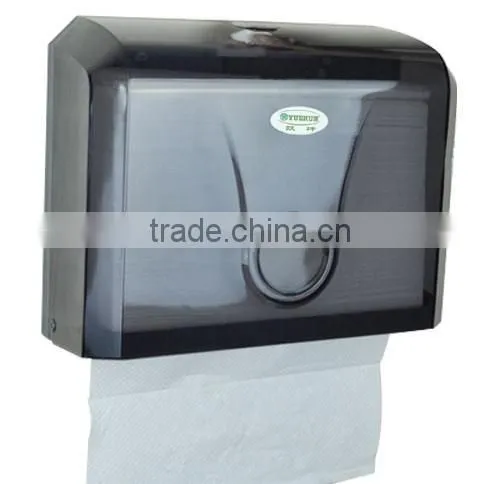 Hot sale wall hanging plastic hand tower box YK2089