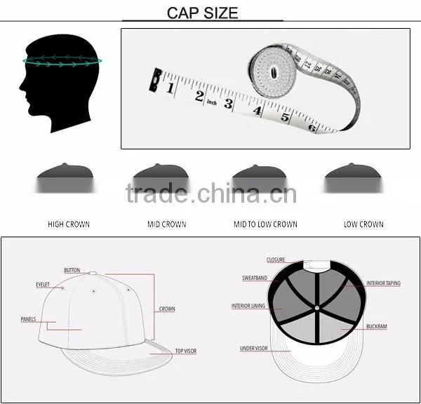 Custom Hats Curve Brim Snapback Cap and Hat Camo Mesh Trucker Cap 5 Panel Hat