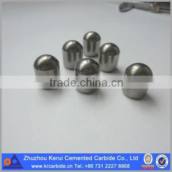 Tungsten carbide button/drilling button for roller reamer with exceptional durability and wear resistance