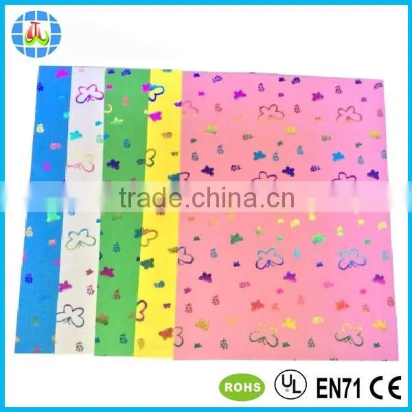 wholesale 1.5mm eva foam sheet with rainbow color