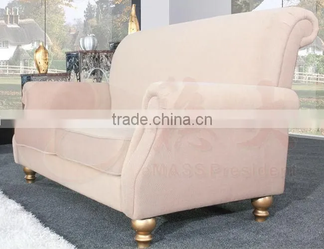 (EM-fs4500) Golden house and home furniture top sale fabric sofa