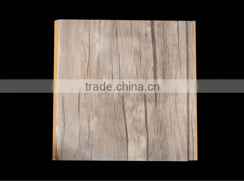 outdoor Two grooves laminated PVC wall panel/ boards