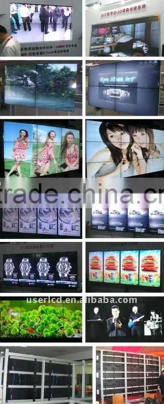 46inch 450nits 6.7mm bezel HD Samsung LCD Video Wall