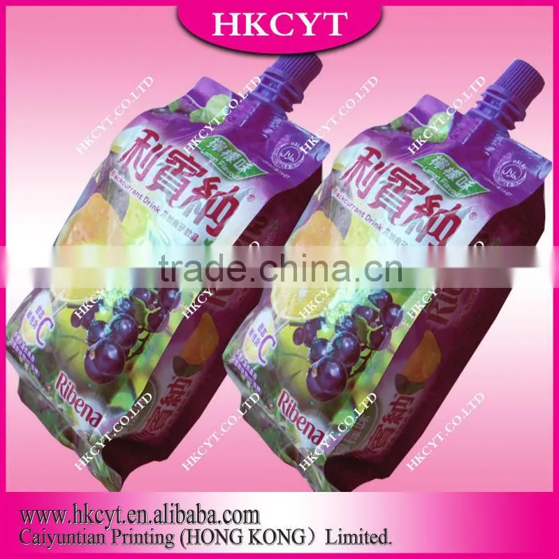 Private Label Sunflower Oil Pouch With Spout