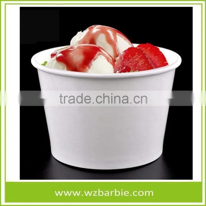 Wholesale Blank High Quality Ice Cream Paper Cup, Paper Bowls For Ice Cream Or Frozen Yogurt