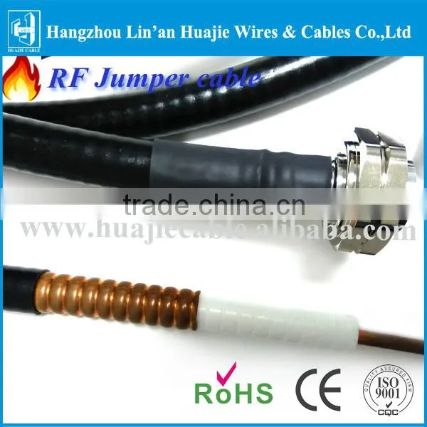 RF cable 1/2" 7/8" N DIN connector