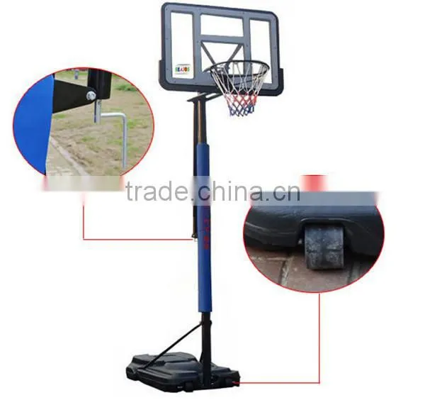 Indoor/outdoor sports equipment adjustable Height basketball stand