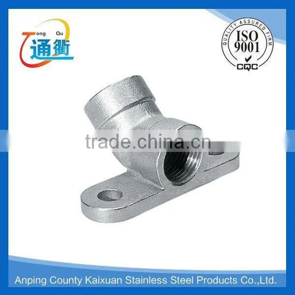 made in china casting 304 stainless steel 90 degree elbow