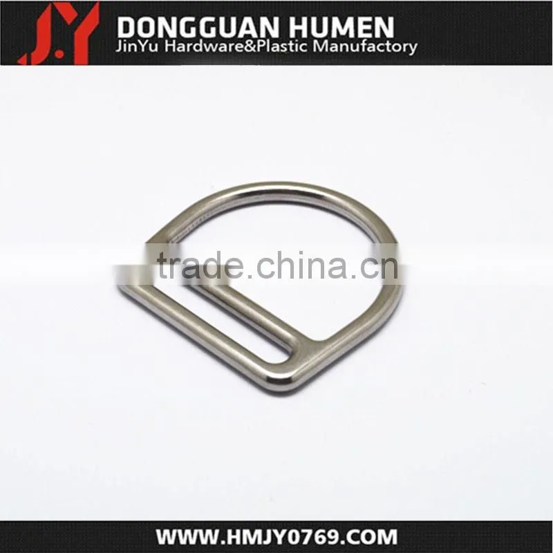 Hot sale stainless steel carabiner d-ring for luggage