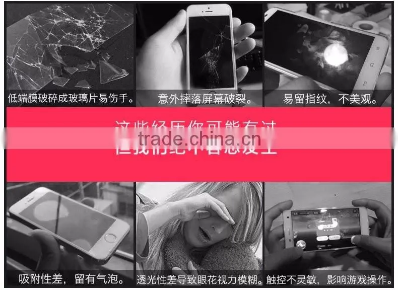 Joyroom Classic Series Anti-Scratch 0.26mm 9H Waterproof Tempered Glass Protector For iPhone 6 Plus/6s Plus TB-0255