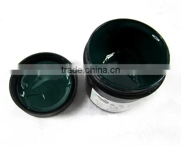 Most popular UV light-sensitive green oil with a fast curing characteristics
