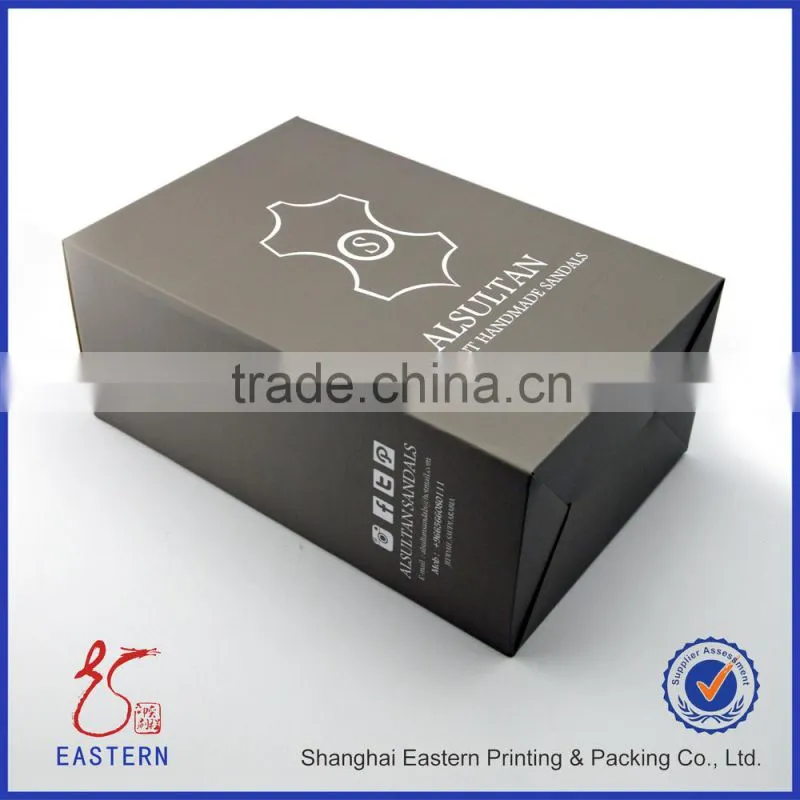 Custom Paper Shoe Box / Cardboard Shoe Box Packaging Wholesale