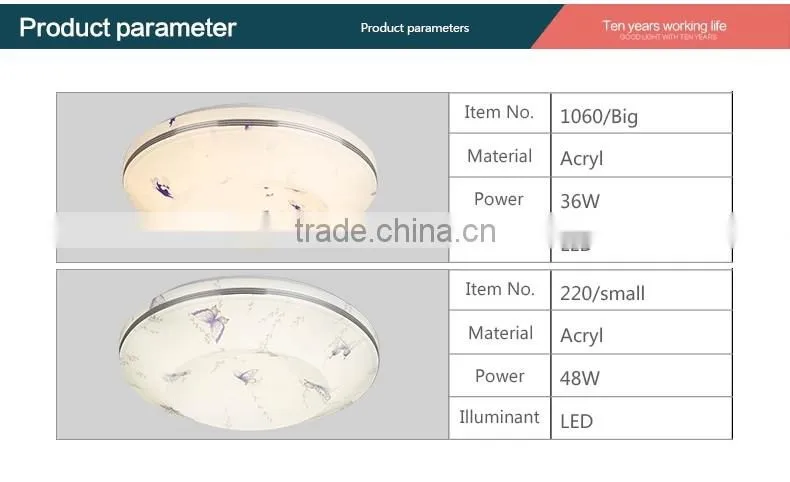 Hot sales Round ceiling lighting led ,bedroom ceiling light