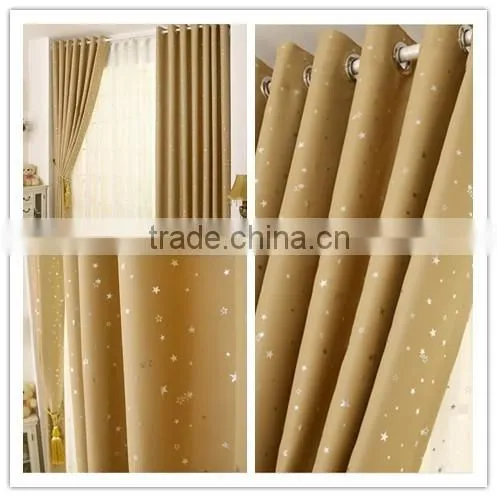 High quality hot selling curtain fabric new design polyester curtain