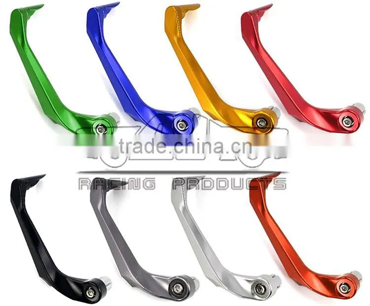 BJ-LG-005 New Arrival Universal 22mm CNC Aluminum Bent Motorcycle Brake Lever Guard
