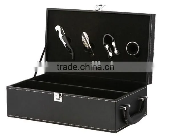 2015 Hot New High Quality leather wine holders