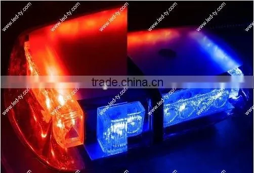 Emergency Warning Light LED Mini Bar Strobe Light 24 LED with Magnetic Base