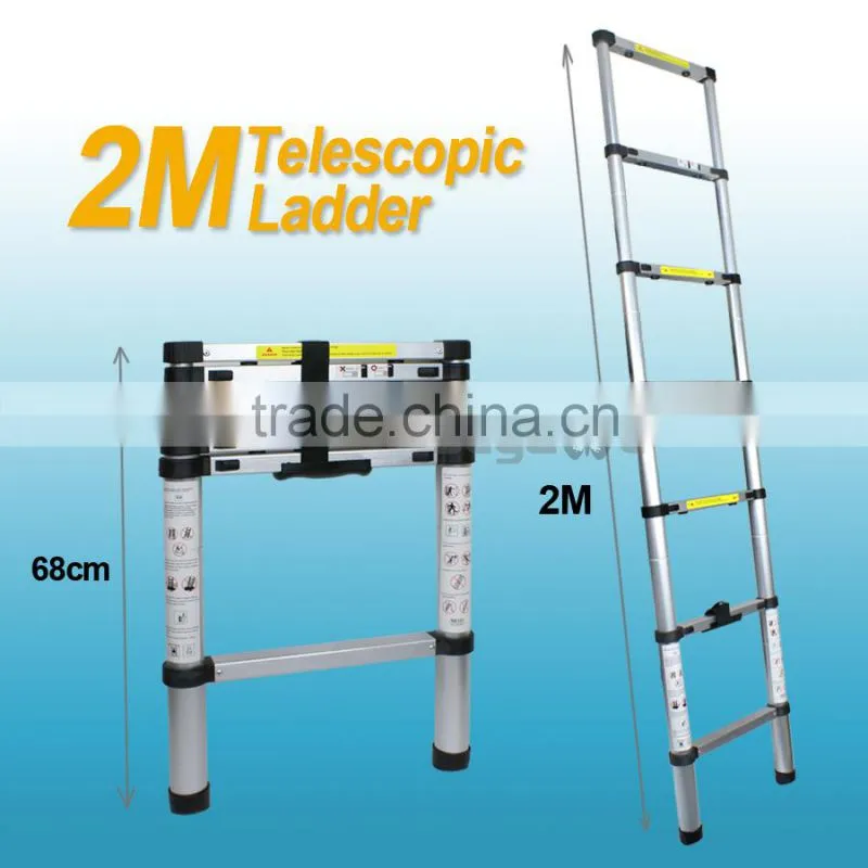 Extension Telescoping Aluminum Ladder WorkSite Required Work