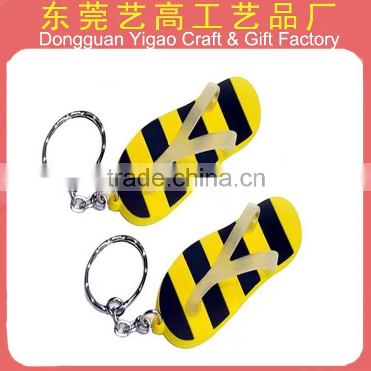 Factory personized custom soft PVC key ring for premium gifts